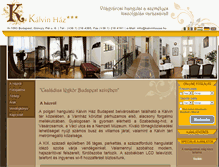 Tablet Screenshot of kalvinhouse.hu